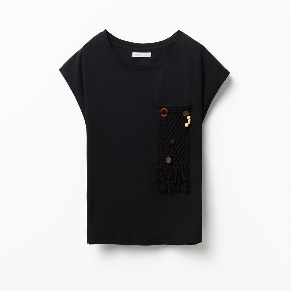 Sfera | Camiseta con Bolsillo en Piezas para Dama