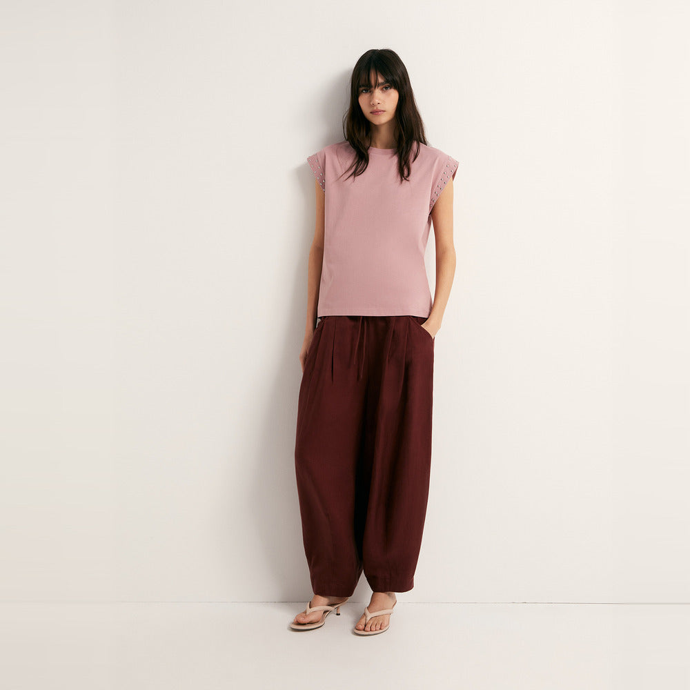 Sfera | Camiseta con Tachas para Dama