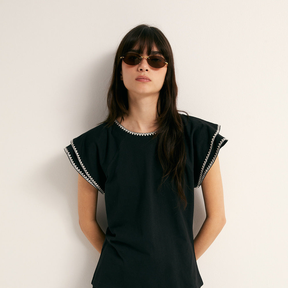 Sfera | Camiseta con Volantes para Dama