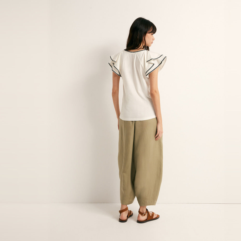Sfera | Camiseta con Volantes para Dama