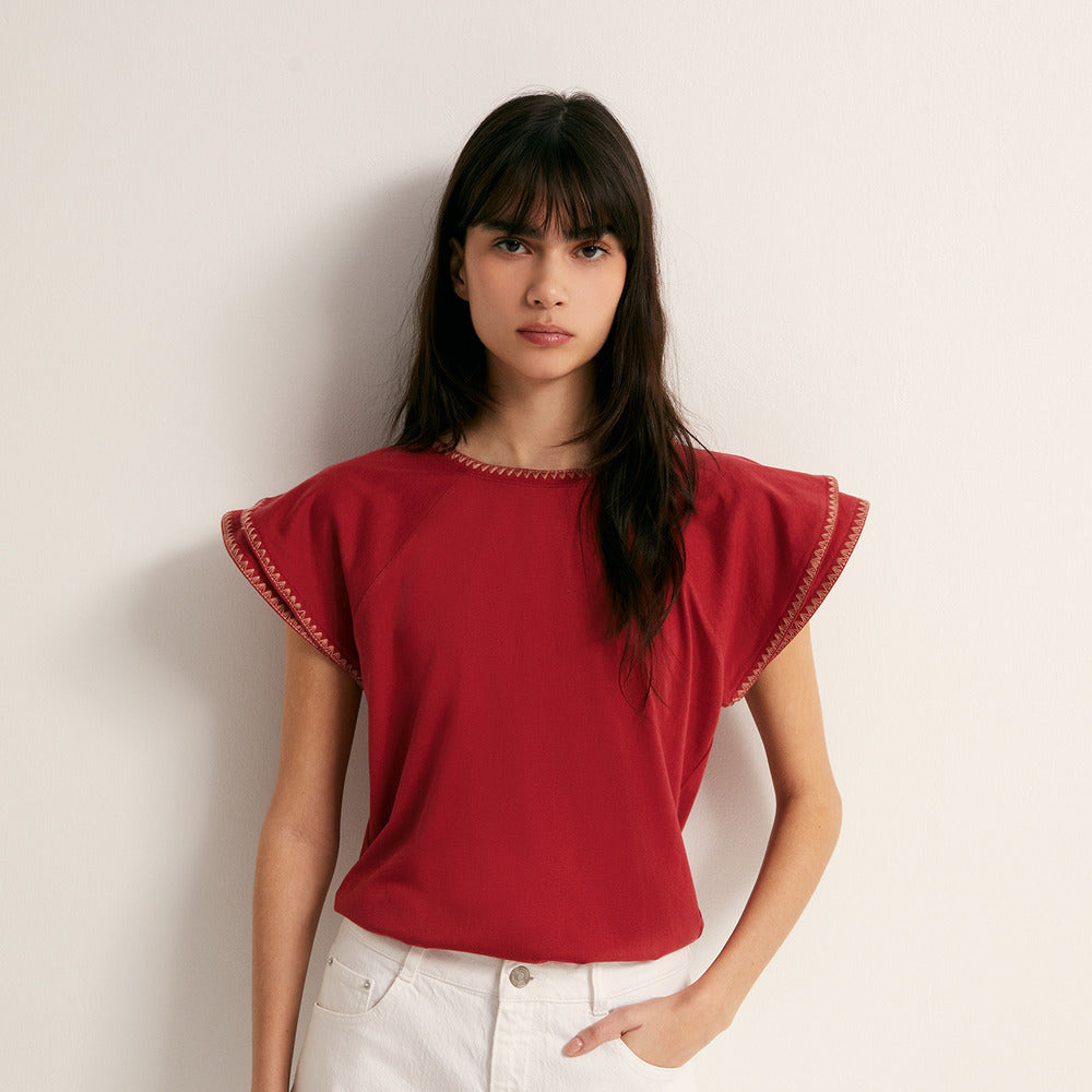 Sfera | Camiseta con Volantes para Dama