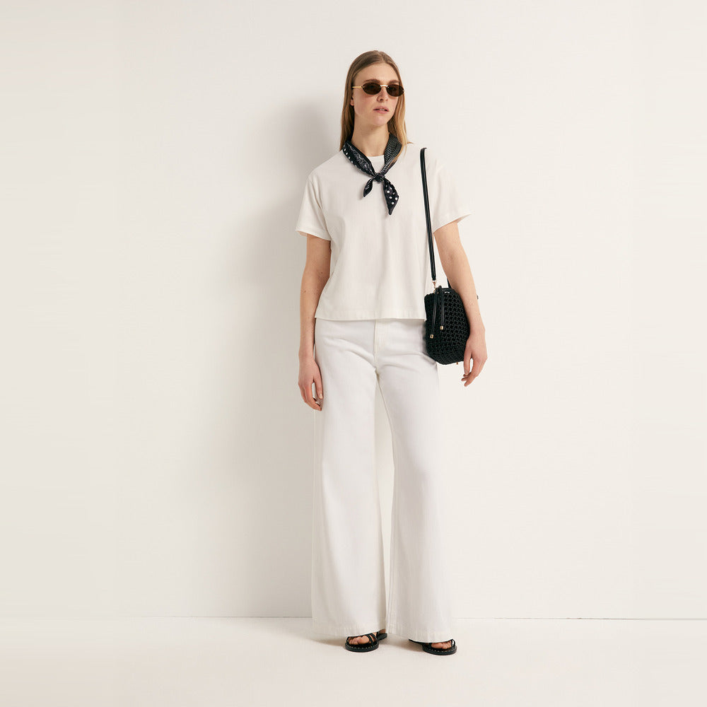 Sfera | Camiseta con Pañuelo de Adorno para Dama