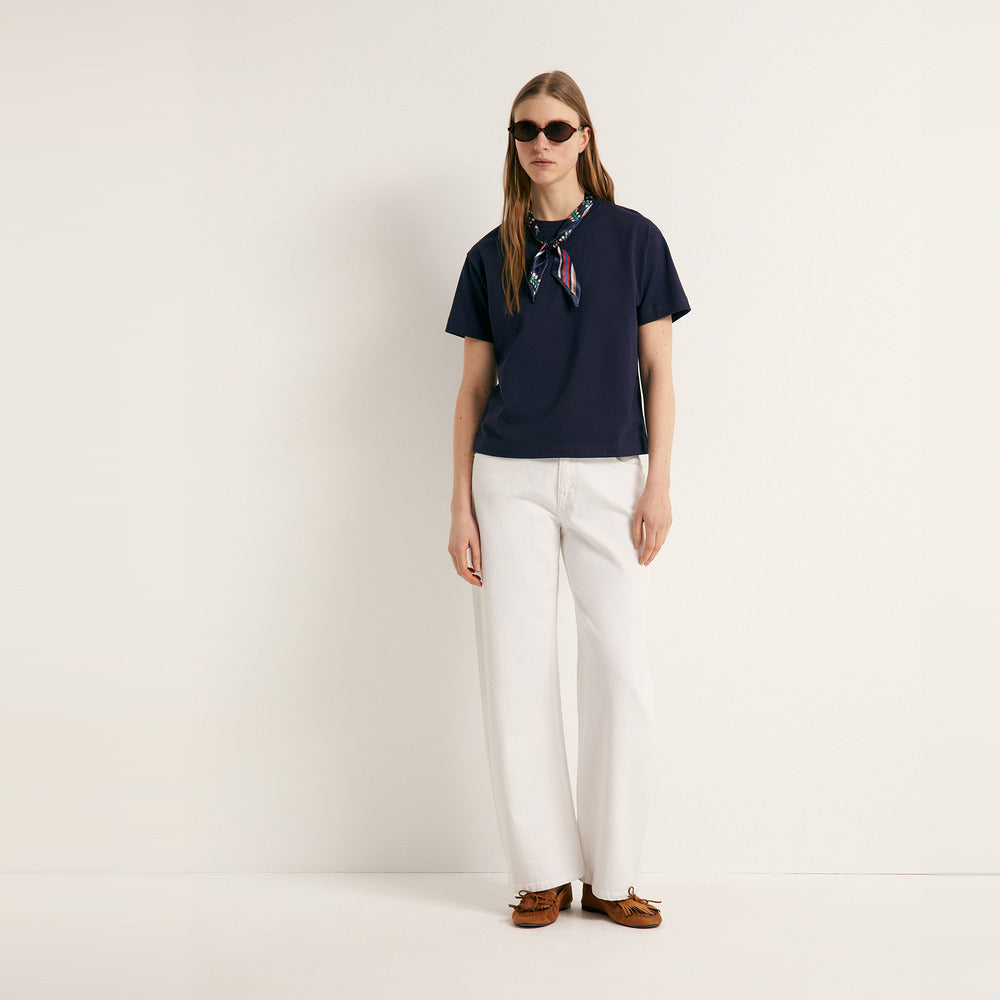 Sfera | Camiseta con Pañuelo de Adorno para Dama