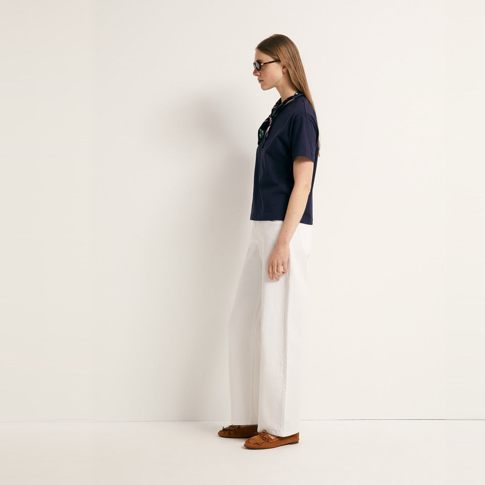 Sfera | Camiseta con Pañuelo de Adorno para Dama