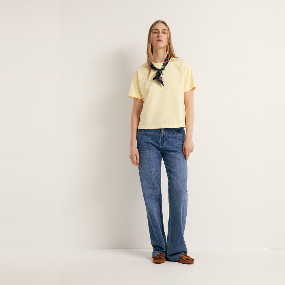 Sfera | Camiseta con Pañuelo de Adorno para Dama