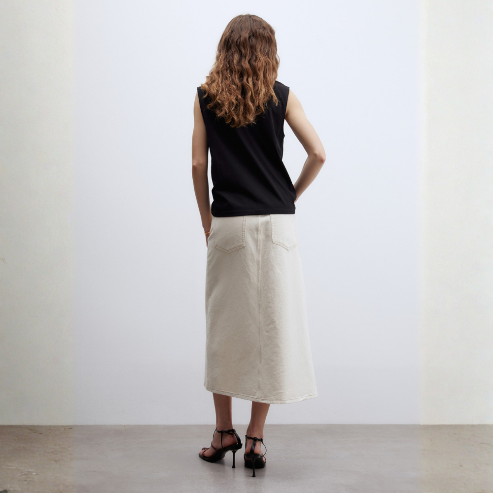 Sfera | Camiseta Tirantes Lisa para Dama