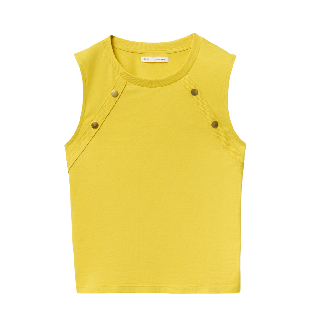 Sfera | Camiseta Tirantes Lisa para Dama