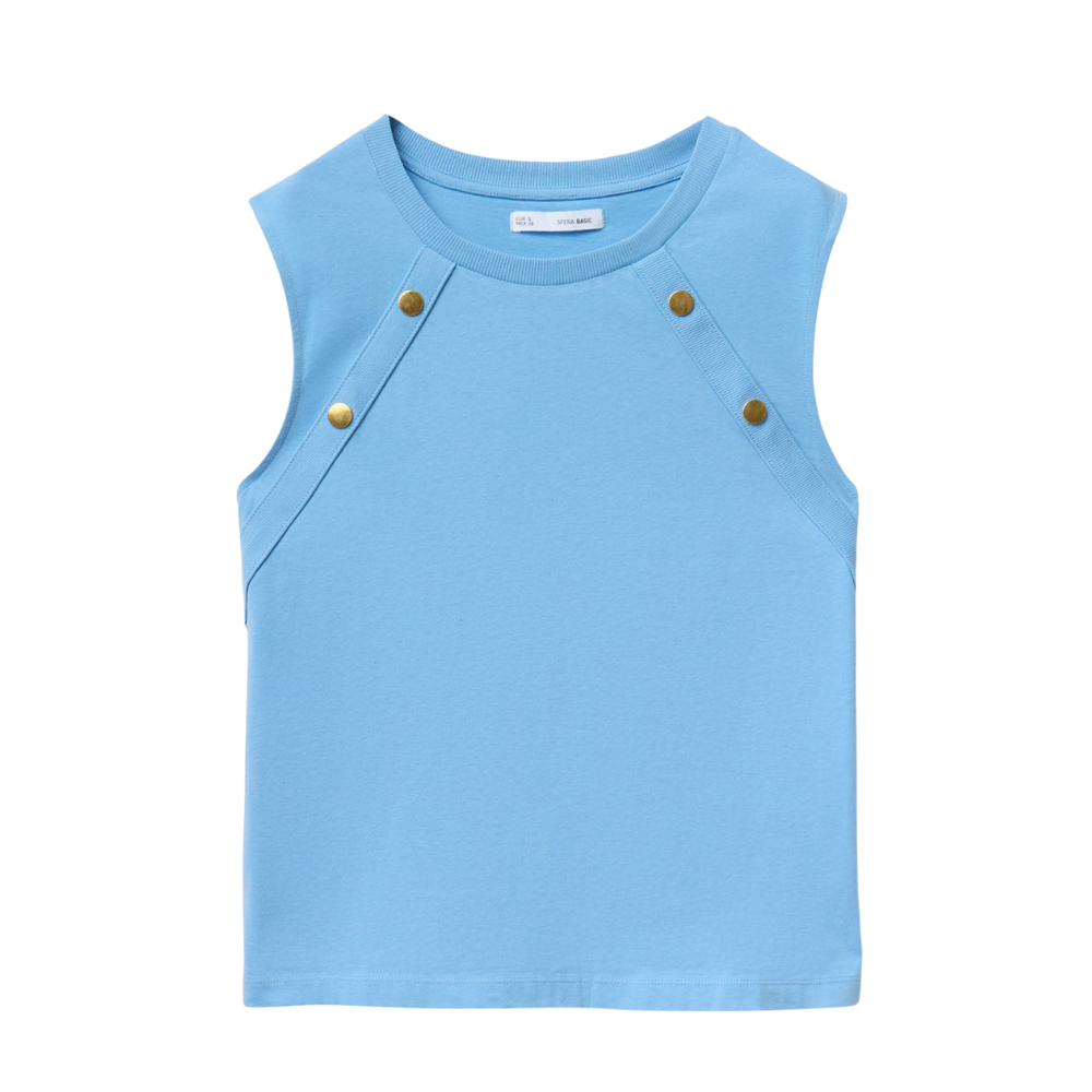 Sfera | Camiseta Tirantes Lisa para Dama