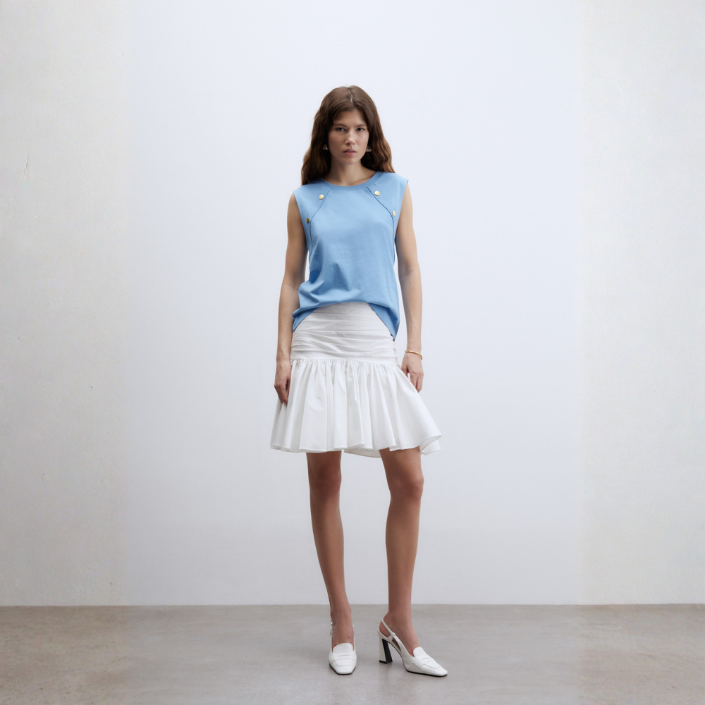 Sfera | Camiseta Tirantes Lisa para Dama