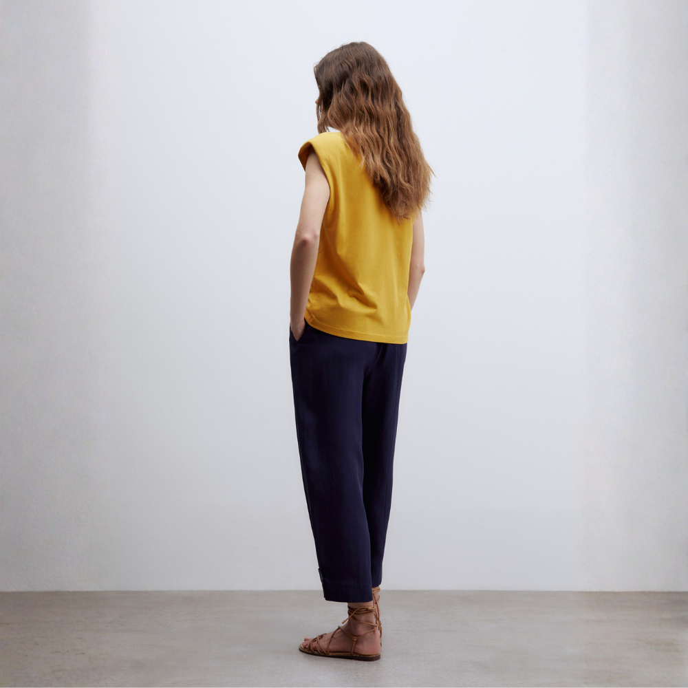 Sfera | Camiseta Hombrera Brillos para Dama