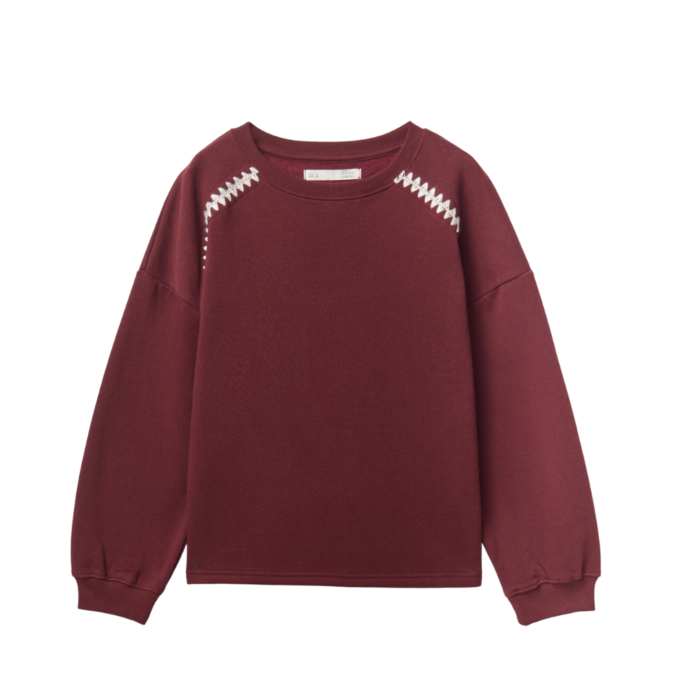 Sfera | Sudadera Bordado Contraste