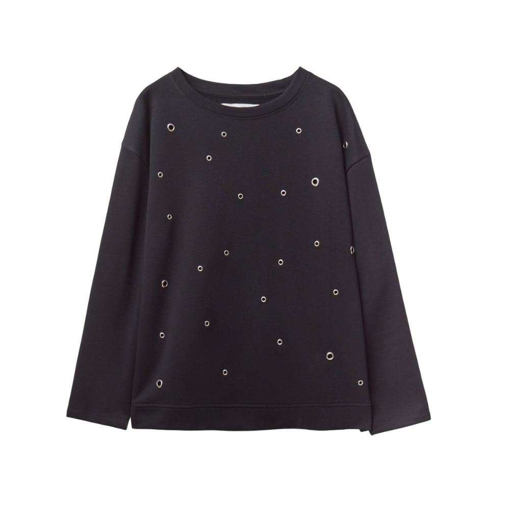 Sfera | Sudadera con Detalles Delantero para Dama