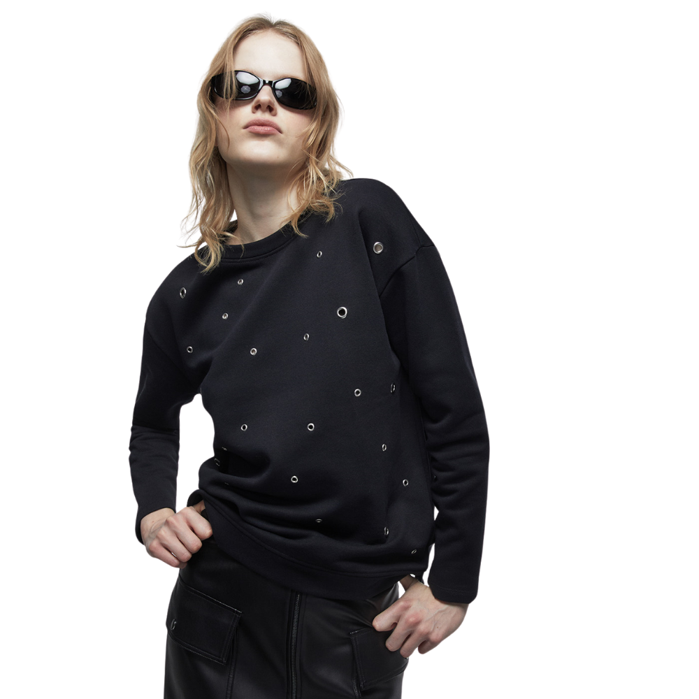 Sfera | Sudadera con Detalles Delantero para Dama