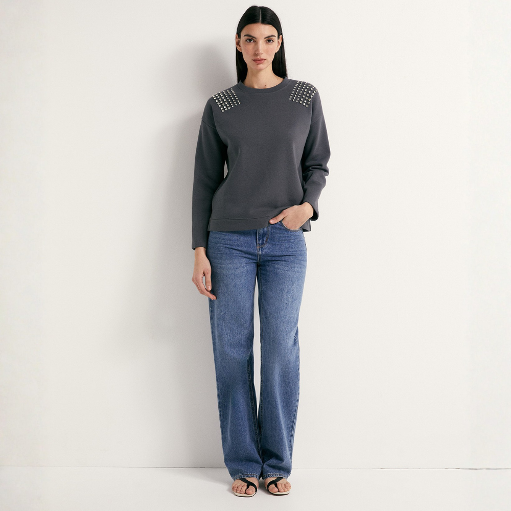 Sfera | Sudadera con Brillos para Dama
