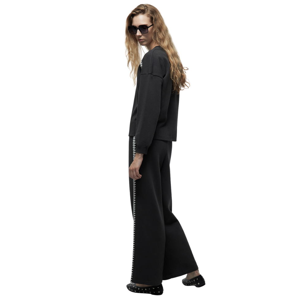 Sfera | Pantalón Bordado Contrastes para Dama