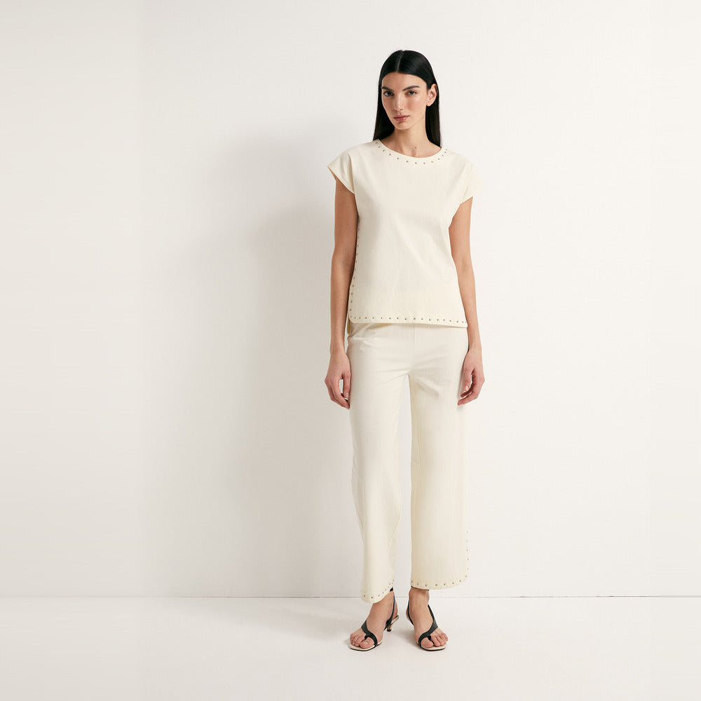 Sfera | Pantalón con Tachuelas para Dama