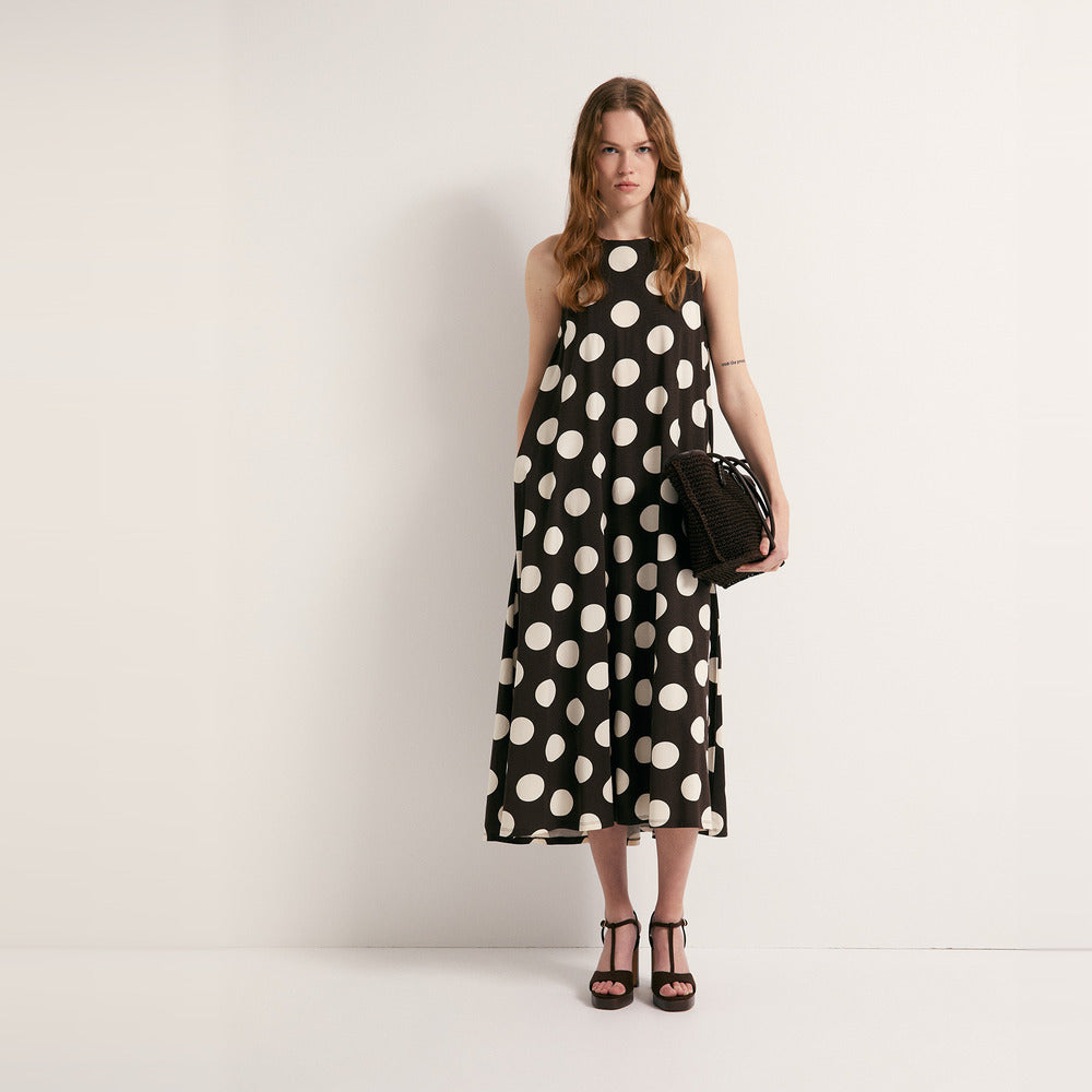Sfera | Vestido Evasé Estampado para Dama