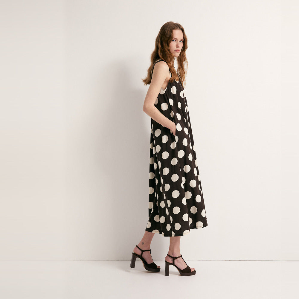 Sfera | Vestido Evasé Estampado para Dama