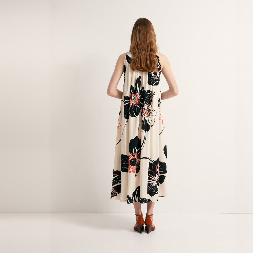 Sfera | Vestido Evasé Estampado para Dama