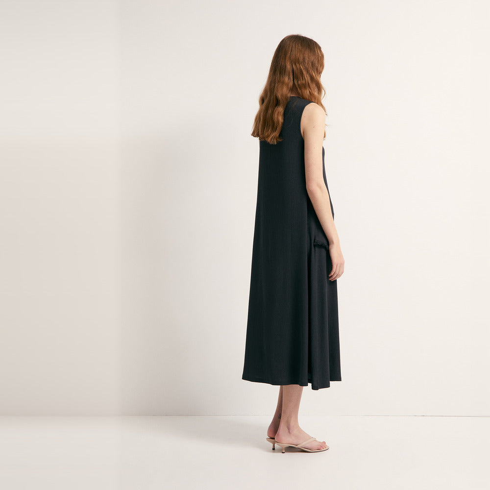 Sfera | Vestido con Fleco de Adorno para Dama