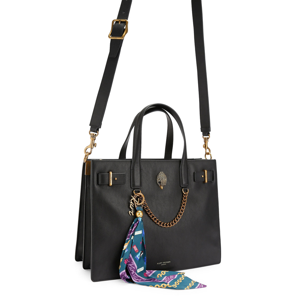 Kurt Geiger | Bolso Tote Sloane de Piel Negra