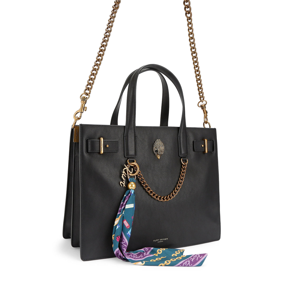 Kurt Geiger | Bolso Tote Sloane de Piel Negra