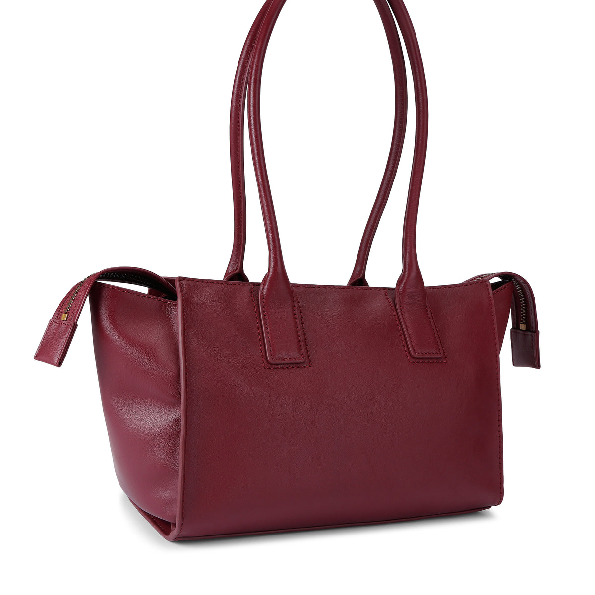 Kurt Geiger | Bolso Shopper Pequeño Sloane de Piel Vino