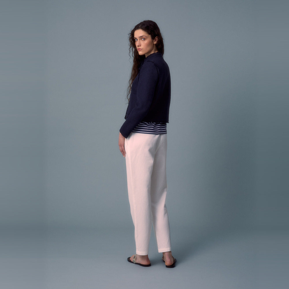 Sfera | Chaqueta Rústica con Flecos para Dama
