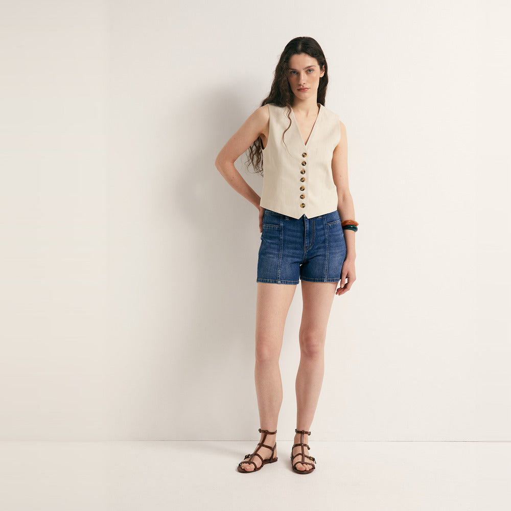 Sfera | Top Volante para Dama