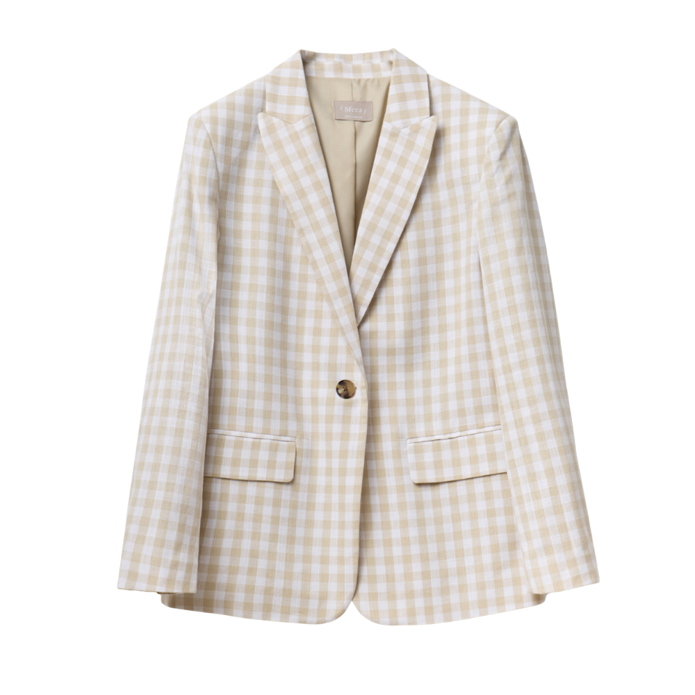 Sfera | Blazer con Efecto en lino para Dama