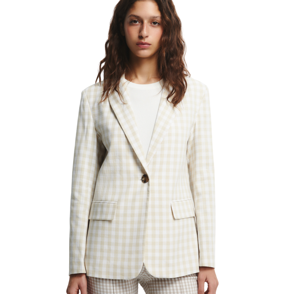 Sfera | Blazer con Efecto en lino para Dama