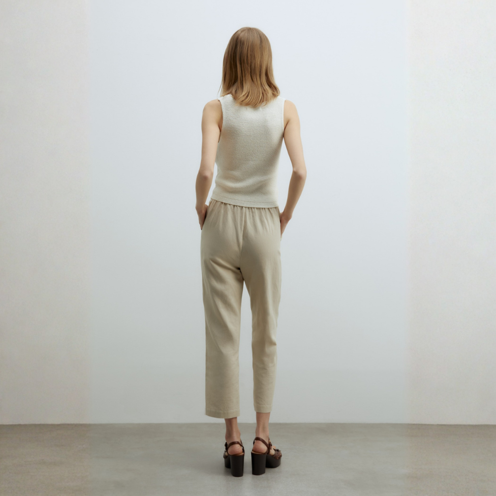 Sfera | Pantalón Recto Lino para Dama