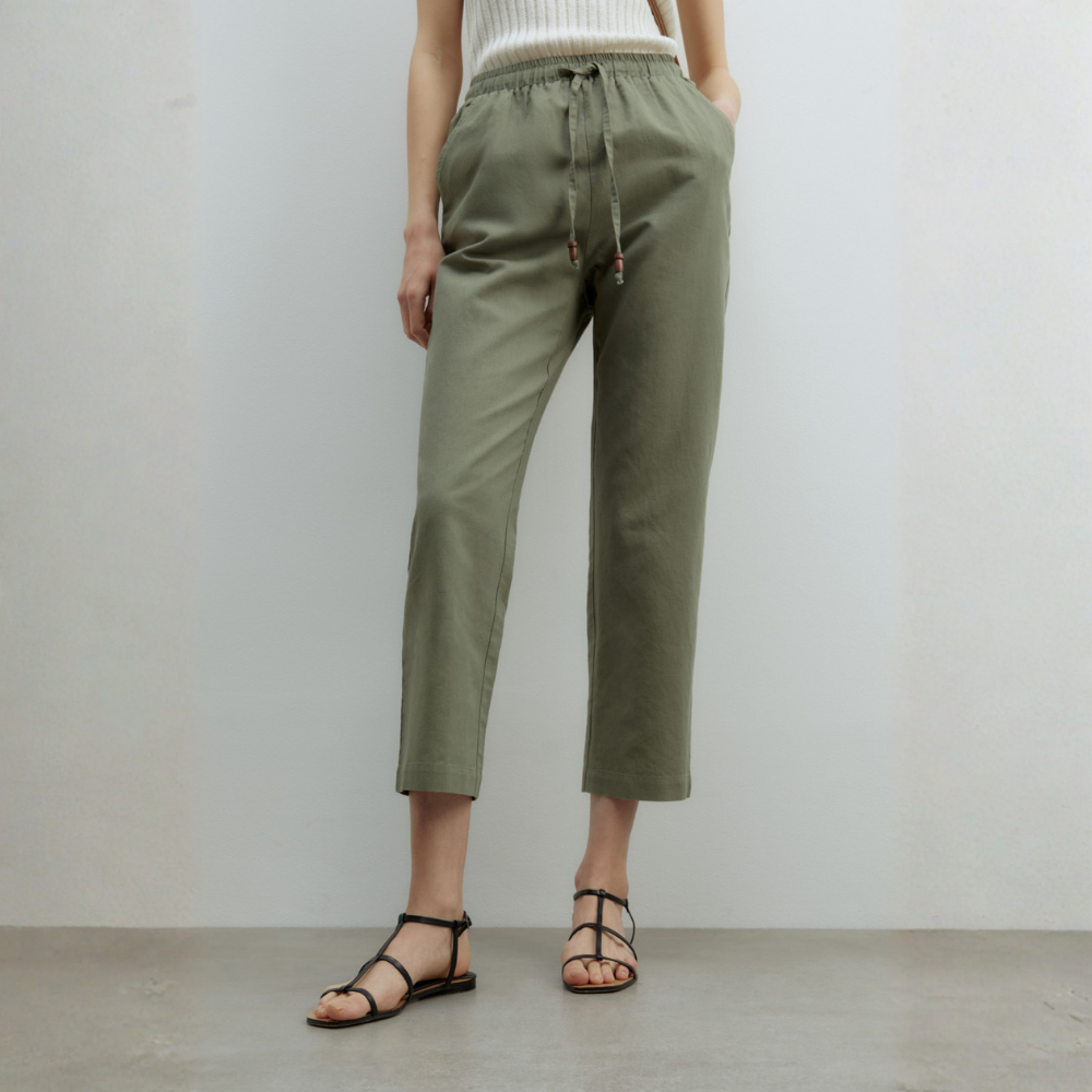 Sfera | Pantalón Recto Lino para Dama