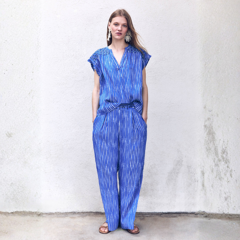 Sfera | Palazzo Estampado Raya para Dama