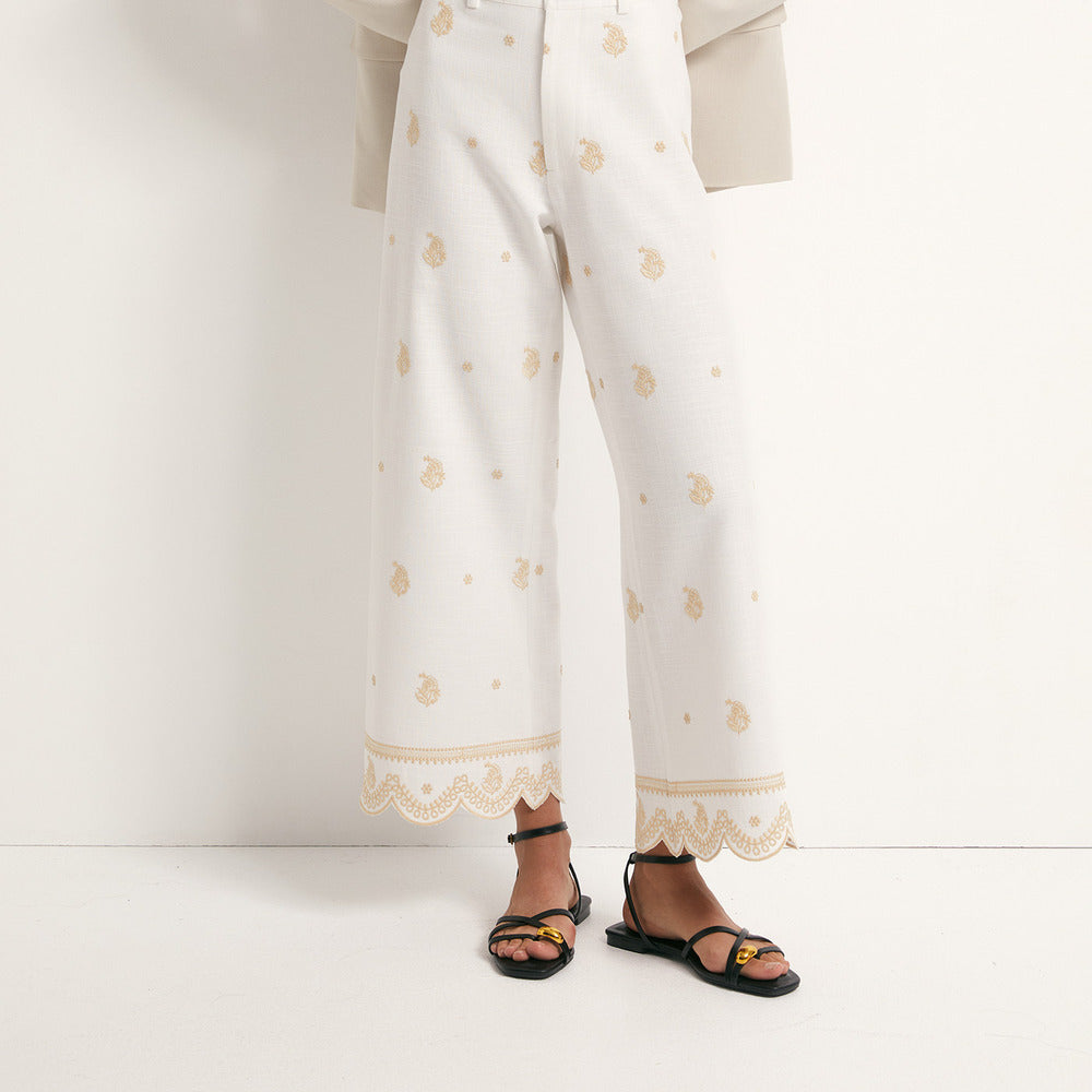 Sfera | Pantalón con Bordados para Dama