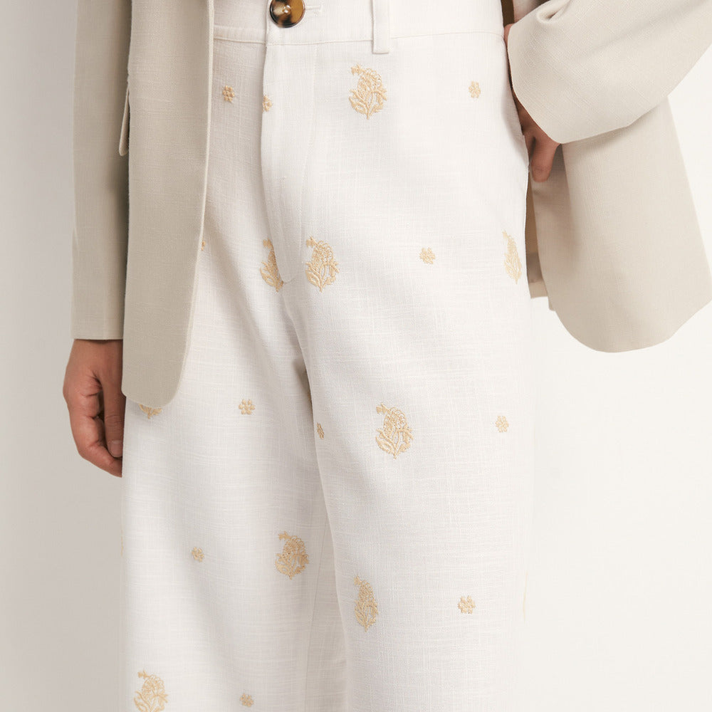 Sfera | Pantalón con Bordados para Dama