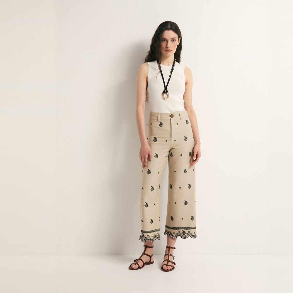Sfera | Pantalón Bordado para Dama