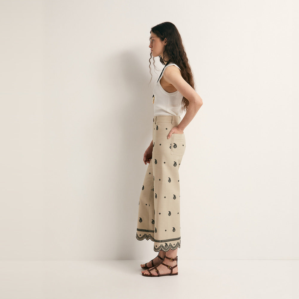 Sfera | Pantalón Bordado para Dama