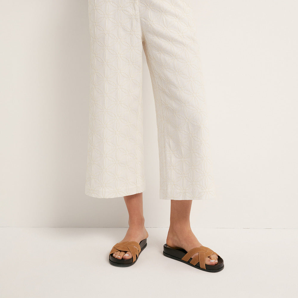 Sfera | pantalones de Lino Bordados para Dama