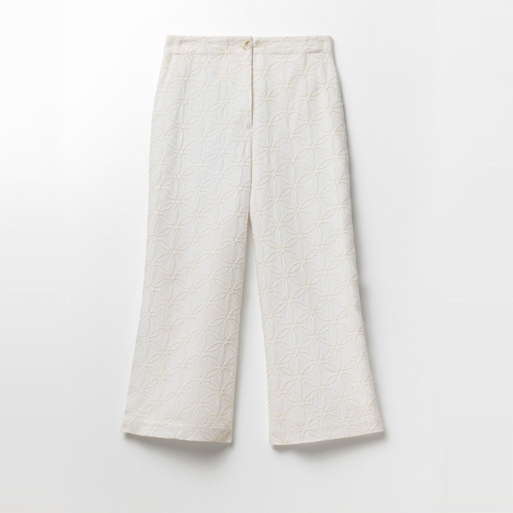 Sfera | pantalones de Lino Bordados para Dama