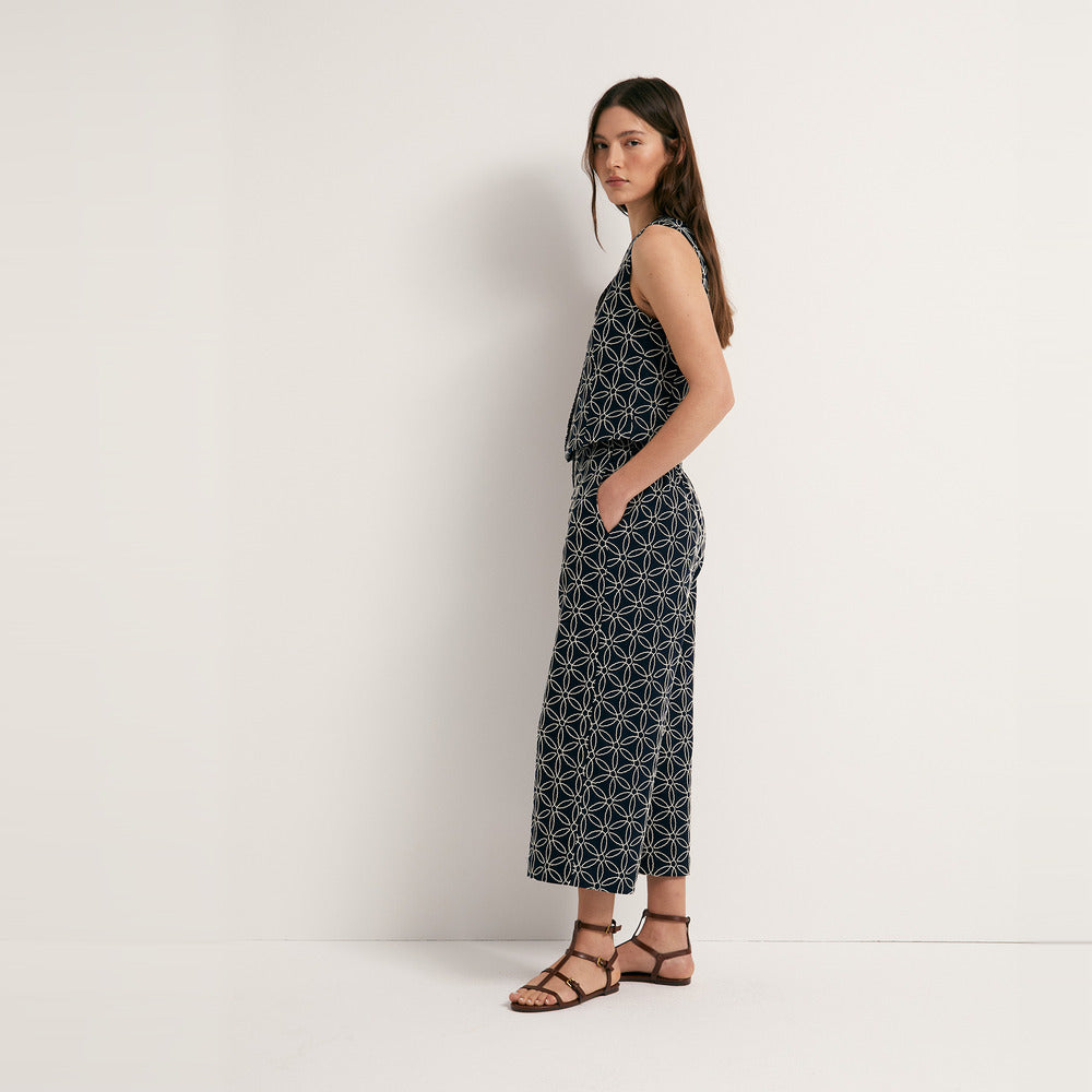 Sfera | pantalones de Lino Bordados para Dama