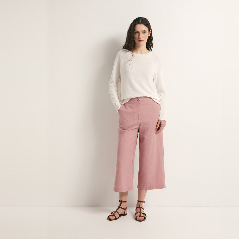 Sfera | Pantalon culotte en lino para Dama