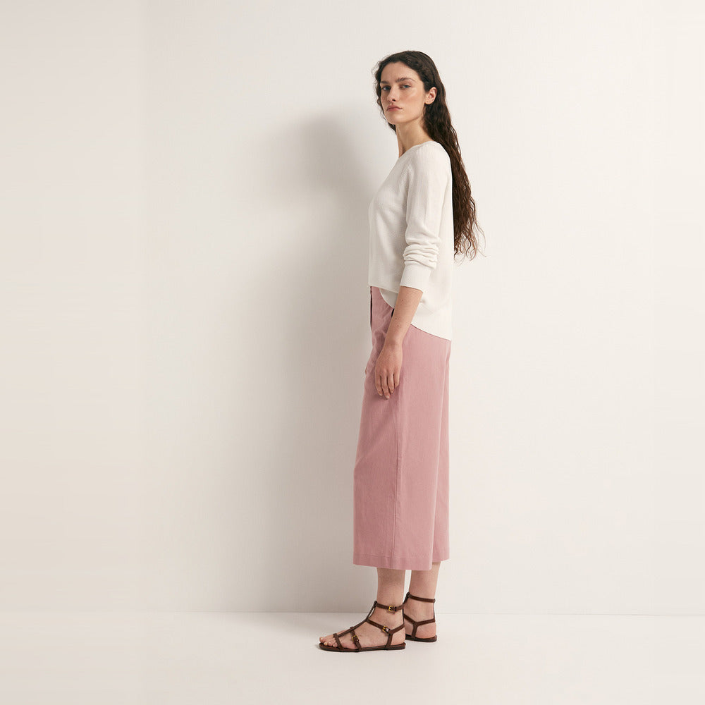 Sfera | Pantalon culotte en lino para Dama