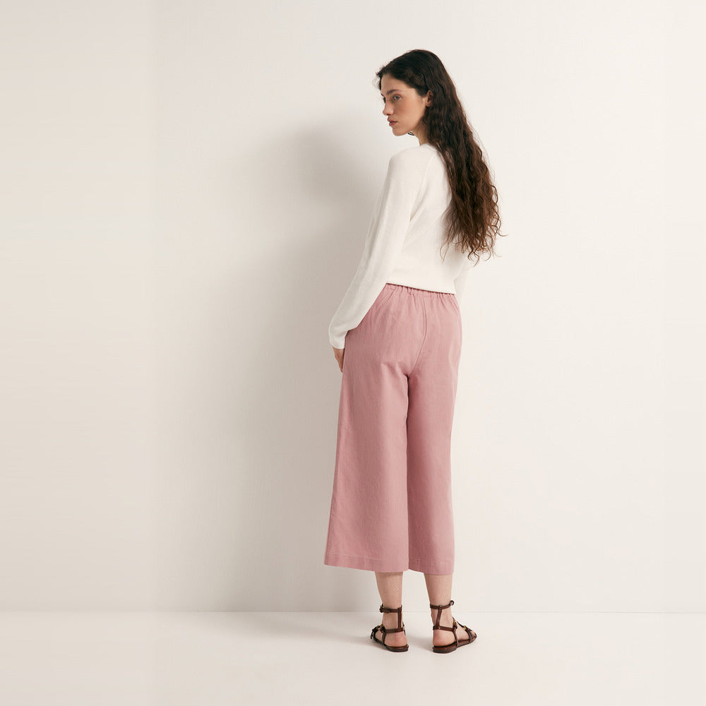Sfera | Pantalon culotte en lino para Dama