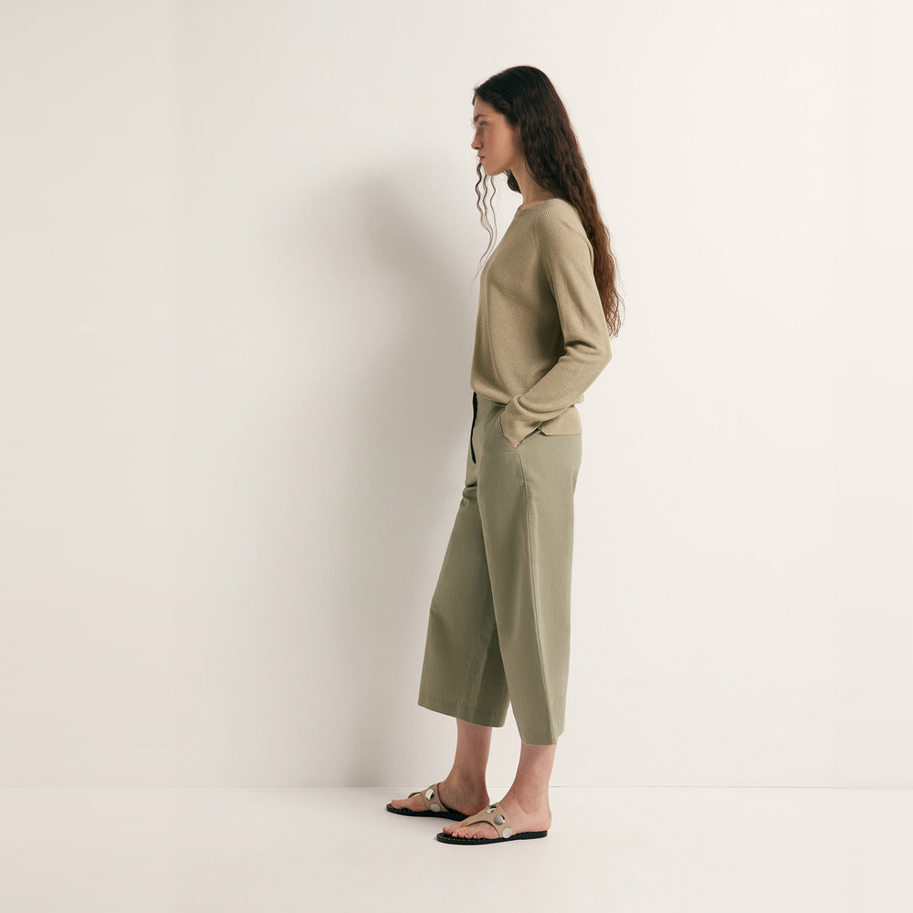 Sfera | Pantalon culotte en lino para Dama