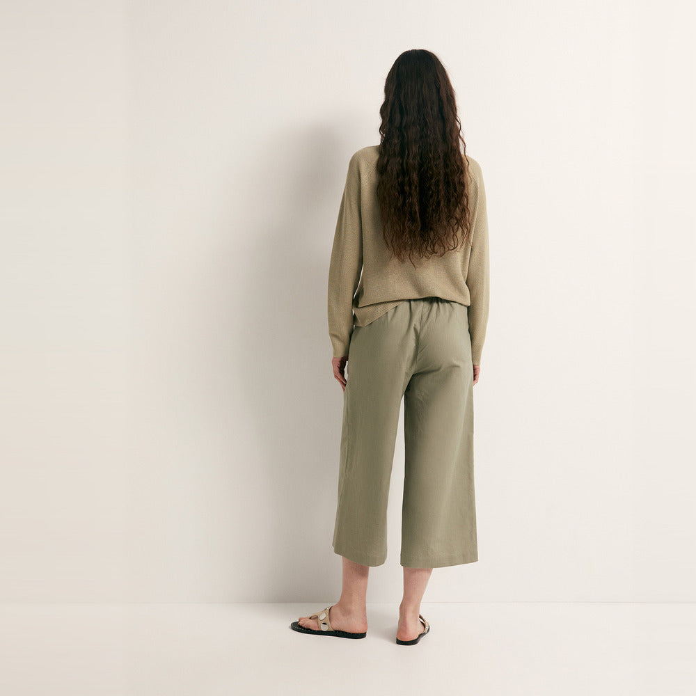 Sfera | Pantalon culotte en lino para Dama