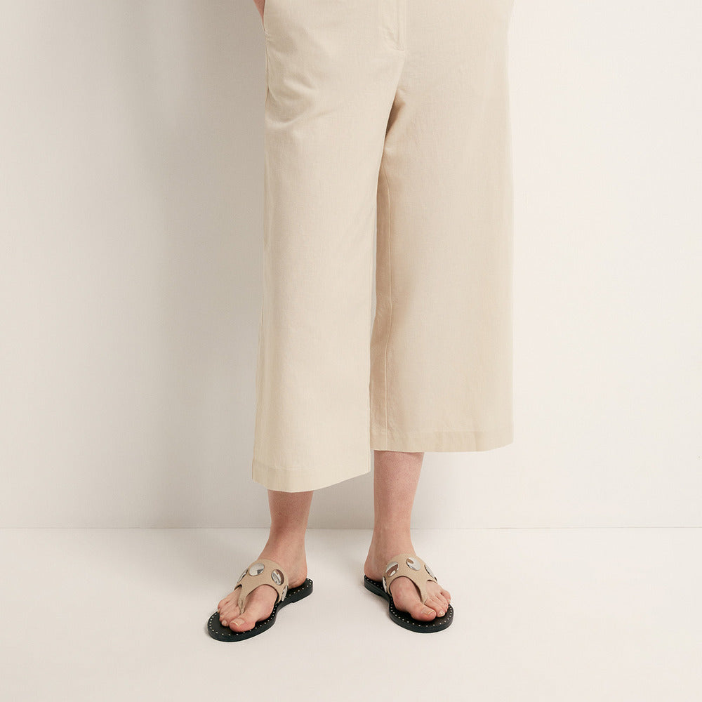 Sfera | Pantalon culotte en lino para Dama