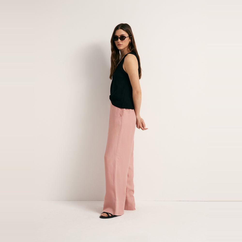 Sfera | Pantalón Ancho de Lino para Dama