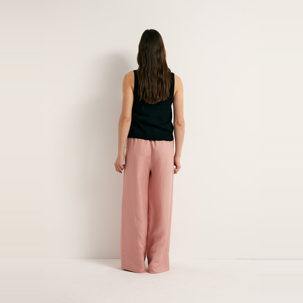 Sfera | Pantalón Ancho de Lino para Dama