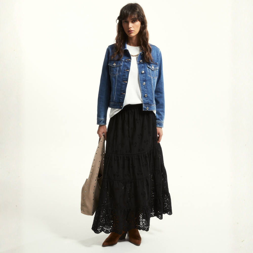 Sfera | Falda Shiffli para Dama